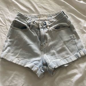pacsun high waisted shorts